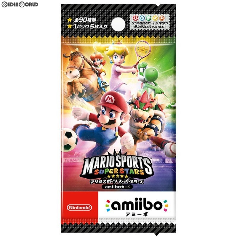 新品即納』{ACC}{3DS}『マリオスポーツ スーパースターズ』amiibo