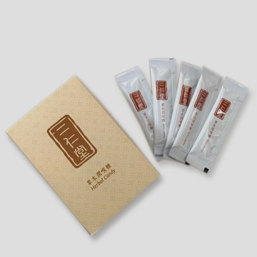 潤喉/枇杷 【二仁堂】草本潤喉糖-粉狀盒裝(20入/盒)