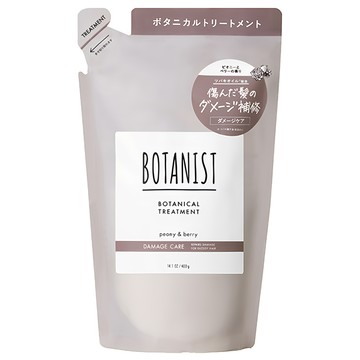BOTANIST 受損護理潤髮乳補充包 牡丹&莓果 400ml 受損髮質適用 植物萃取  1個