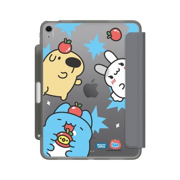 11 吋 iPad Air (M2) iPad Case 極致灰 - 貓貓蟲咖波 Bugcat Capoo - 咖波的市場小饗宴