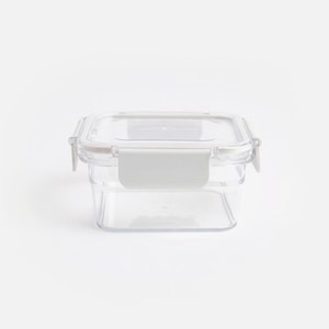 密封防漏可微波Tritan保鮮盒540mL 方形