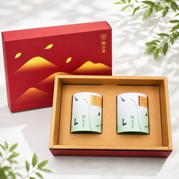 錦繡茶山禮盒【穎品茶】烘焙鐵觀音+傳統烏龍茶