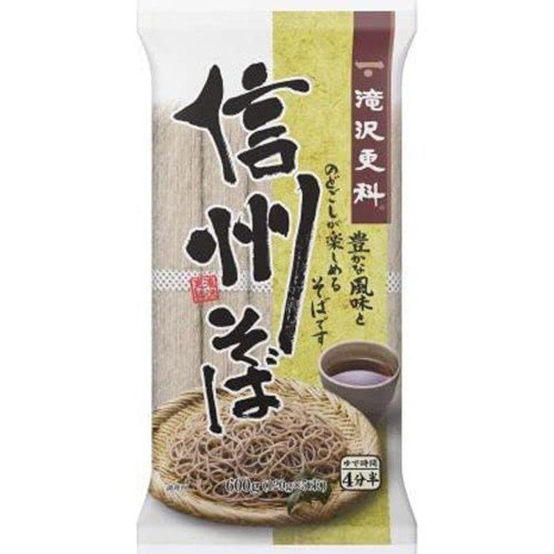 食品 日清製粉ウェルナ 滝沢更科 信州そば 600g×15入