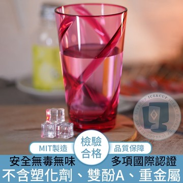 【ICE&CUP】歐美熱銷台灣製造 冰鑽果汁水耀杯630ml