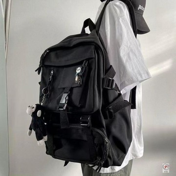 ✨ 限時下殺 ✨ 書包女 ins雙肩包 國中生書包 大容量後背包 霸氣高顏值包包 百搭時尚潮流揹包男 電腦後背包