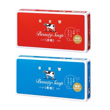 牛乳石鹼 COW~牛乳香皂(3入裝) 玫瑰滋潤型／茉莉清爽型 款式可選