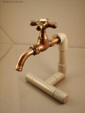 [ 家事達 ]雅麗家 ERIC- PC535A 紅古銅色360旋轉十字長栓 特價