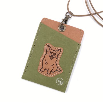 質感證件套 悠遊卡套-柯基