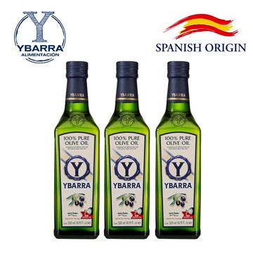 🎁新年送禮首選🎁【西班牙YBARRA 益百萊】純橄欖油 (500mlx3瓶）｜魔羯座生日快樂｜生日禮物｜送禮｜禮盒