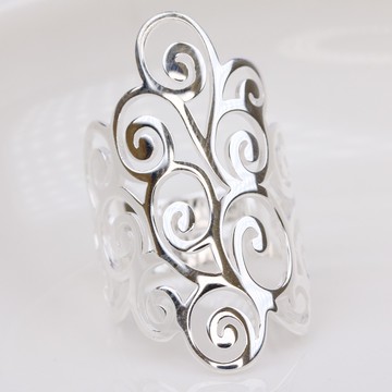 【小Ken先生】韓風｜低致敏｜925全純銀｜雲湧｜戒指