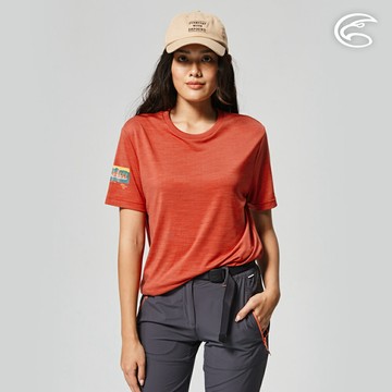 ADISI 中性天絲鋅離子消臭快乾圓領T AL2211048 (2XS-2XL) / 防曬 抗UV 涼感 親膚 除臭 抗菌 抗靜電 吸濕排汗