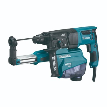 Makita HR2653X8 三用四溝免出力集塵減震鎚鑽附鑽尾組