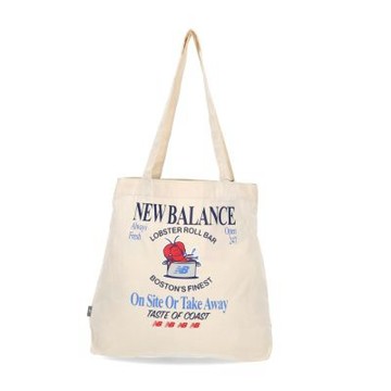 New Balance BAGS 杏色 波士頓 龍蝦捲 帆布袋 AC9728DAA1