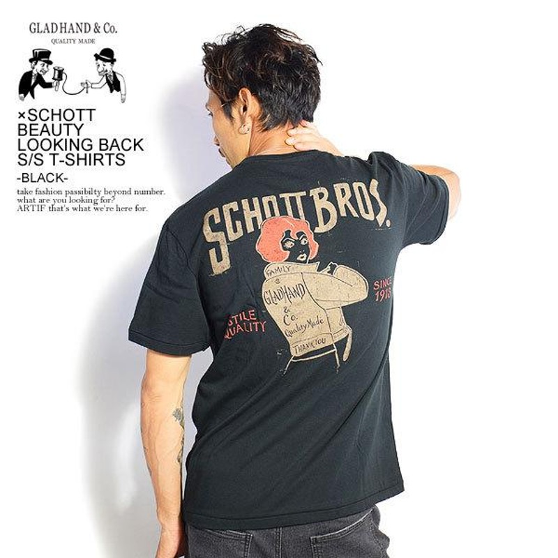 GLAD HAND x Schott グラッドハンド x ショット Tシャツ BEAUTY