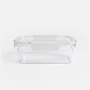 密封防漏可微波Tritan保鮮盒1L 長形