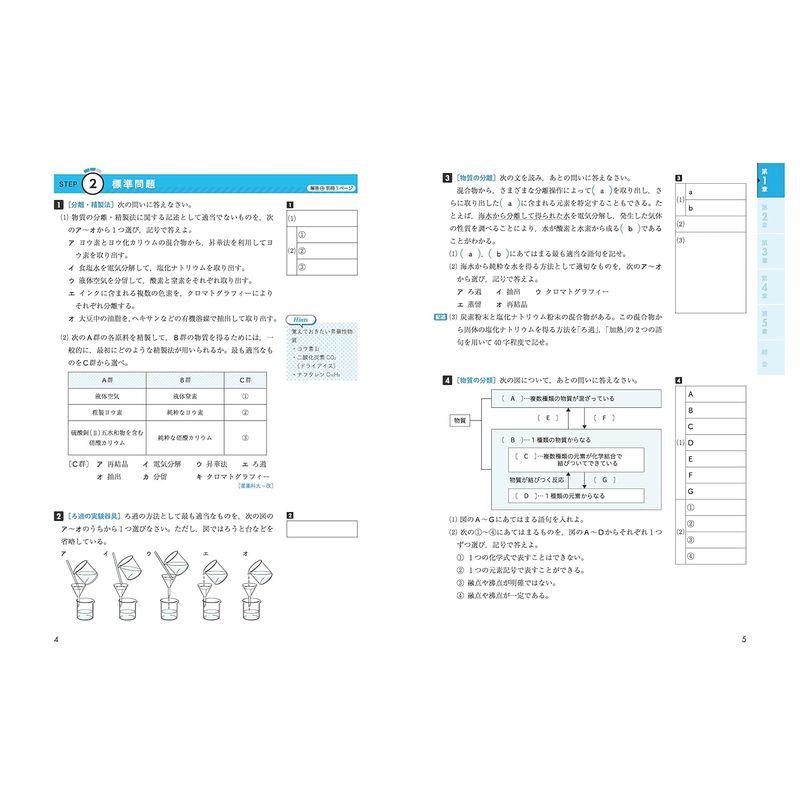 高校 標準問題集 化学基礎 定期テスト・入試対策 高校生向け問題集