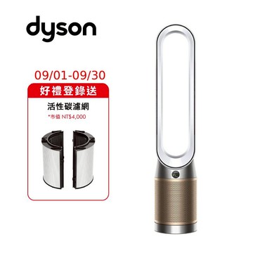 Dyson TP12甲醛NOx偵測涼風空氣清淨機(白金色)