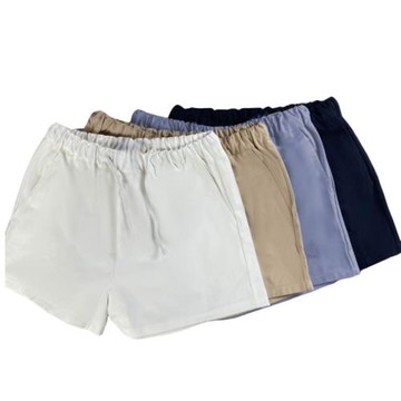 妞妞家夏季新品女士純棉顯瘦闊腿百搭顯瘦短褲休閑褲2234