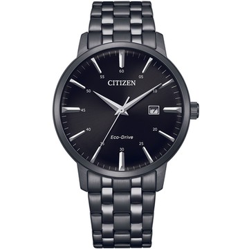 CITIZEN 星辰 父親節推薦款 光動能簡約手錶-男錶(BM7465-84E)44mm
