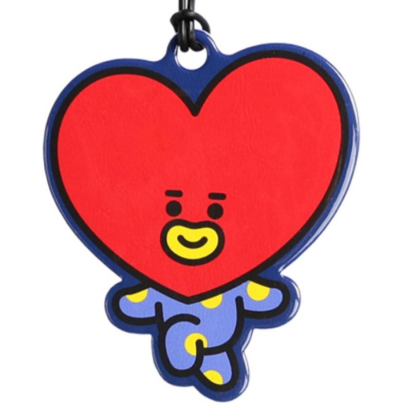 v テヒョン テテ タタ tata bt21 公式グッズ bts 防弾少年団 バンタン ネームタグ ラゲージタグ 旅行 トラベルグッズ 韓流 グッズ  kpop | LINEショッピング