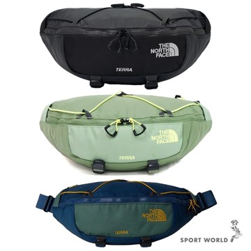 The North Face 北面 腰包 斜背包 防潑水 黑/淺綠/深藍綠【運動世界】NF0A81EN4JK/NF0A81END0I/NF0A81ENBI0