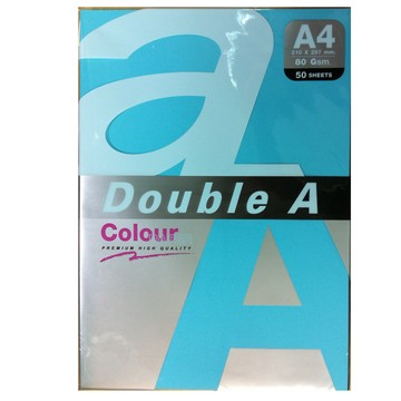Double A -天藍色影印紙A4 80G (50張)
