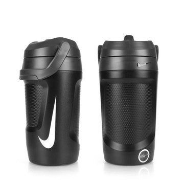 S.G 現貨 NIKE 巨無霸水壺 1890ml 大容量 露營 手提 運動水壺 黑 N0000013012OS