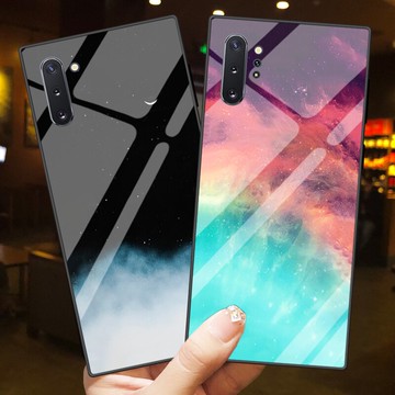 三星Note10鋼化玻璃手機殼定制GalaxyNote10+5G版N9700/N9750網紅