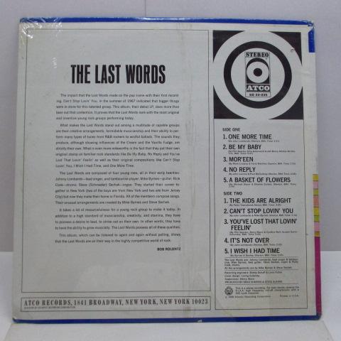 LAST WORDS-Last Words (US オリジナル・ステレオ LP)