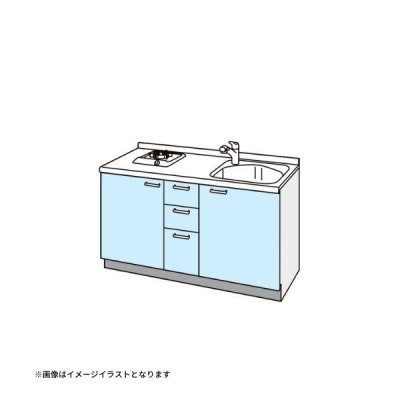 クリナップ コンパクトキッチン コルティ テーブルコンロタイプ H