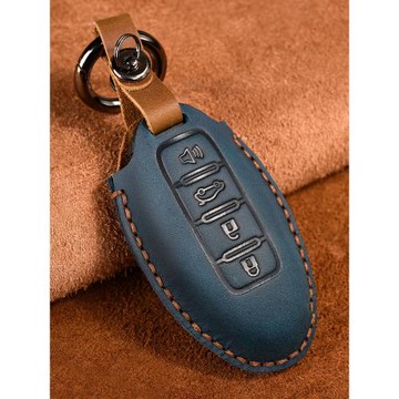 適用于日產尼桑新天籟軒逸奇駿逍客藍鳥騏達途樂汽車鑰匙包套殼扣