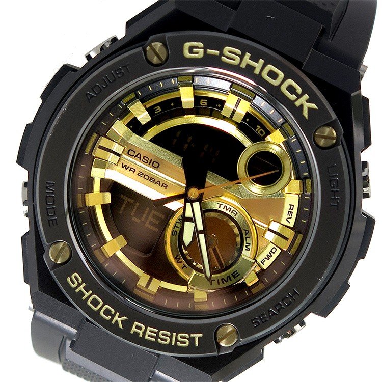 カシオ CASIO Gショック G-SHOCK メンズ 腕時計 GST-210B-1A9 ブラック ...