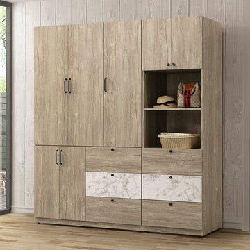 【Homelike】喜家居6尺組合衣櫃(2209)