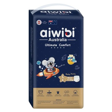 aiwibi 愛薇彼 夜用甄柔瞬吸 褲型尿布  L  44片