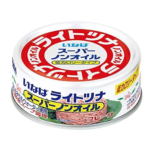 いなば食品 いなば ライトツナスーパーノンオイル 70g*24個