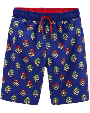 Kid Super Mario™ Swim Trunks