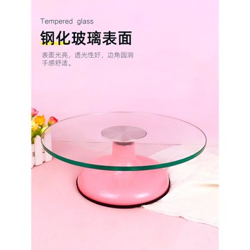 蛋糕轉盤裱花臺烘焙套裝奶油旋轉抹托盤面家用生日裱花轉臺工具