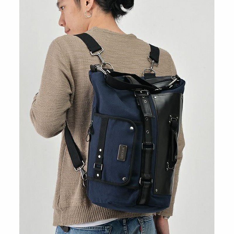 デバイス Device フォルマリッチ 3way リュック メンズ ネイビー フリー Device 通販 Lineポイント最大1 0 Get Lineショッピング