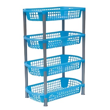 KEYWAY 聯府 柏格橢圓四層架  335 x 195 x 491mm  隨機  1個