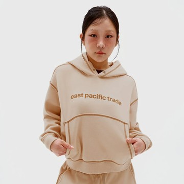 韓國 ept 縫線 短板 帽T 米