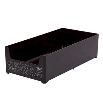 佳斯捷 大花輪可疊用置物盒/8327/黑