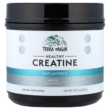 Terra Origin, Healthy Creatine, Unflavored, 18.17 oz (515 g)