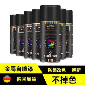 ✨全店精選✨德國品質自噴漆摩託車電動車改色家具翻新模型黑白灰色防銹防水 金屬漆 塗鴉木器翻新模型手噴漆 電動自行車改色