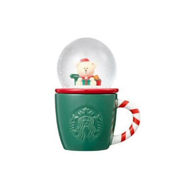 2025 韓國星巴克 Joyfull Snowball Demi Mug 89ml 聖誕歡樂雪球半杯 89ml
