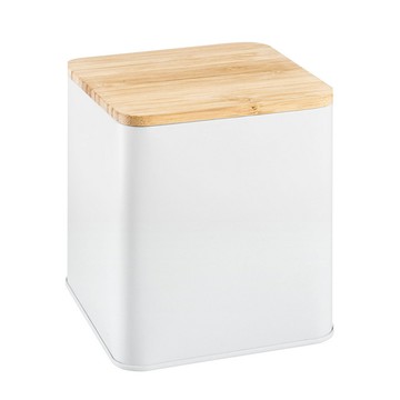 tescoma 竹蓋密封罐 雲朵白 800ml - 密封保鮮、防潮儲物 廚房收納好幫手  1個  單件