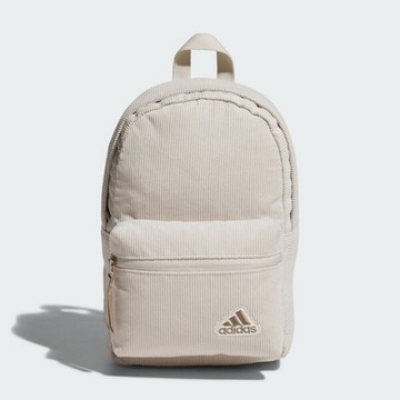 ADIDAS 愛迪達 阿迪達斯 後背包-米白色 CORD MINI BP-JF6251