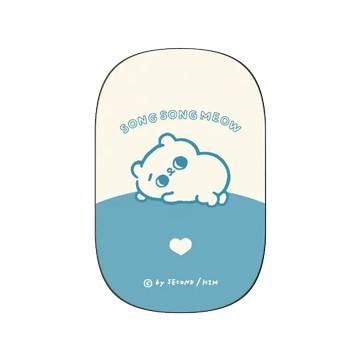 固架 MAX- MagSafe 兼容 黑 - 爽爽貓 Song Song Meow By SECOND - 爽爽貓-藍藍的