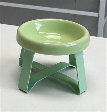 寵物碗 馬卡龍陶瓷寵物碗-青羽色【送矽膠勺】 1st (PCL006)