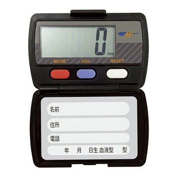 Life 徠福 健康計步器 54 x 33 x 20mm  黑色  1個