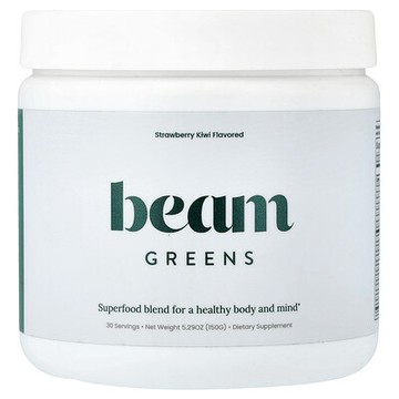 Beam, 綠色蔬菜，草莓獼猴桃味，5.29 盎司（150 克）
